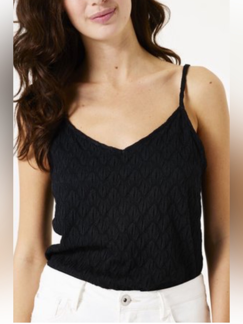 Garcia ladies top in size large.